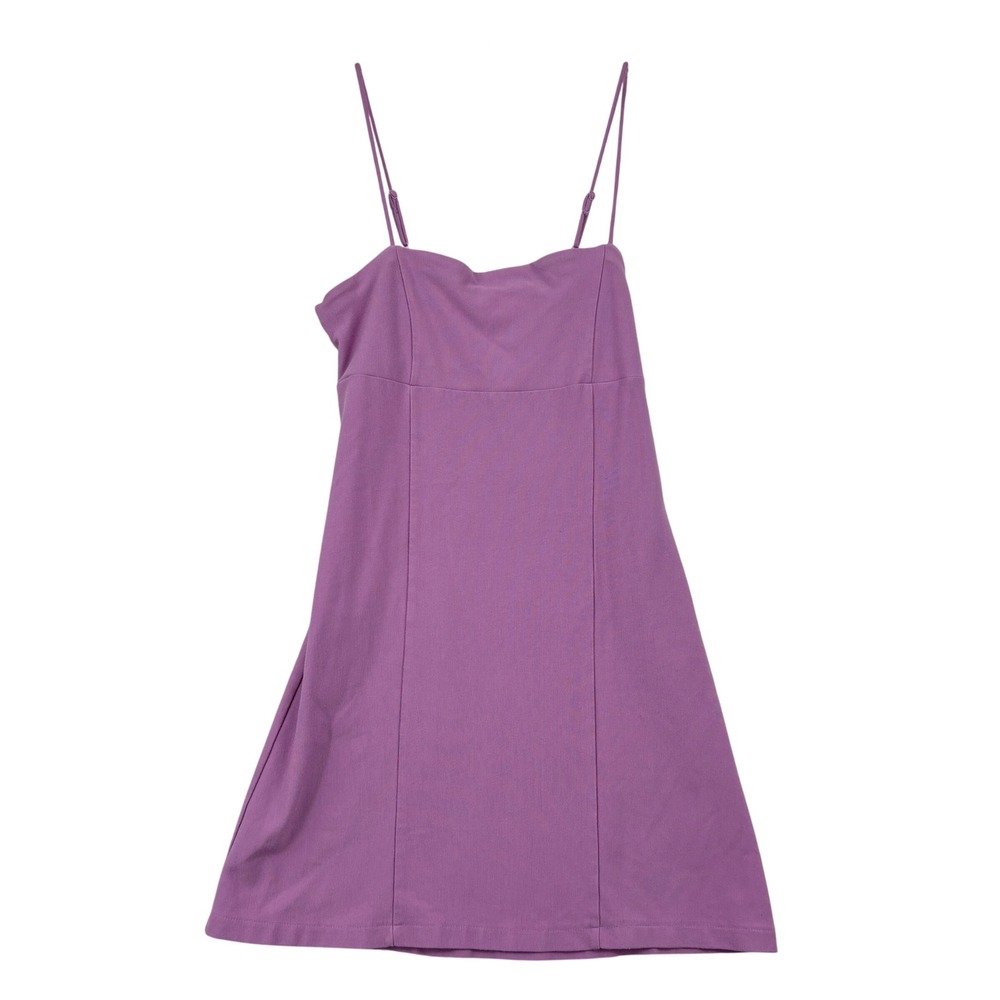 Urban Outfitters Spaghetti Strap Mini Dress Size M Lavender Purple Fit Flare